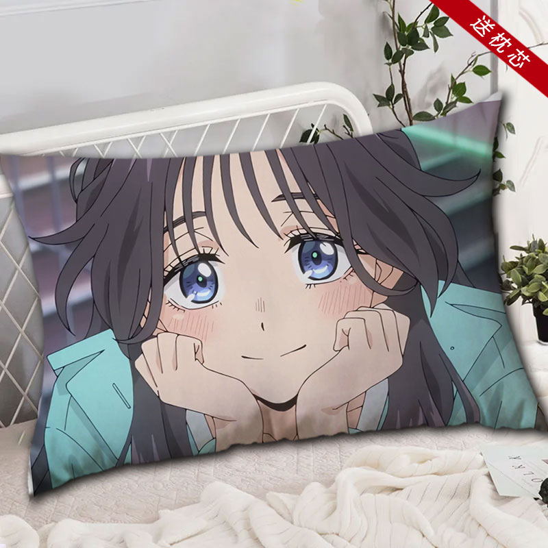 和栗薰子枕头薰香花朵凛然绽放抱枕宿舍学生靠枕床上抱睡枕定制