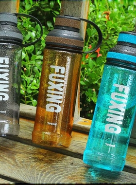 大容量1000ML塑料水杯PC太空杯耐摔户外健身定制礼品广告杯印LOGO