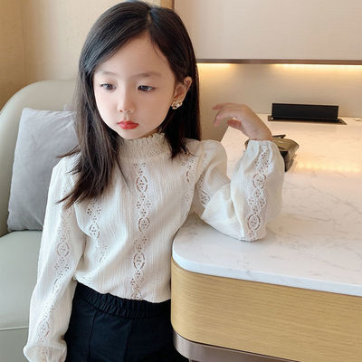 女童打底衫春秋长袖T恤上衣潮