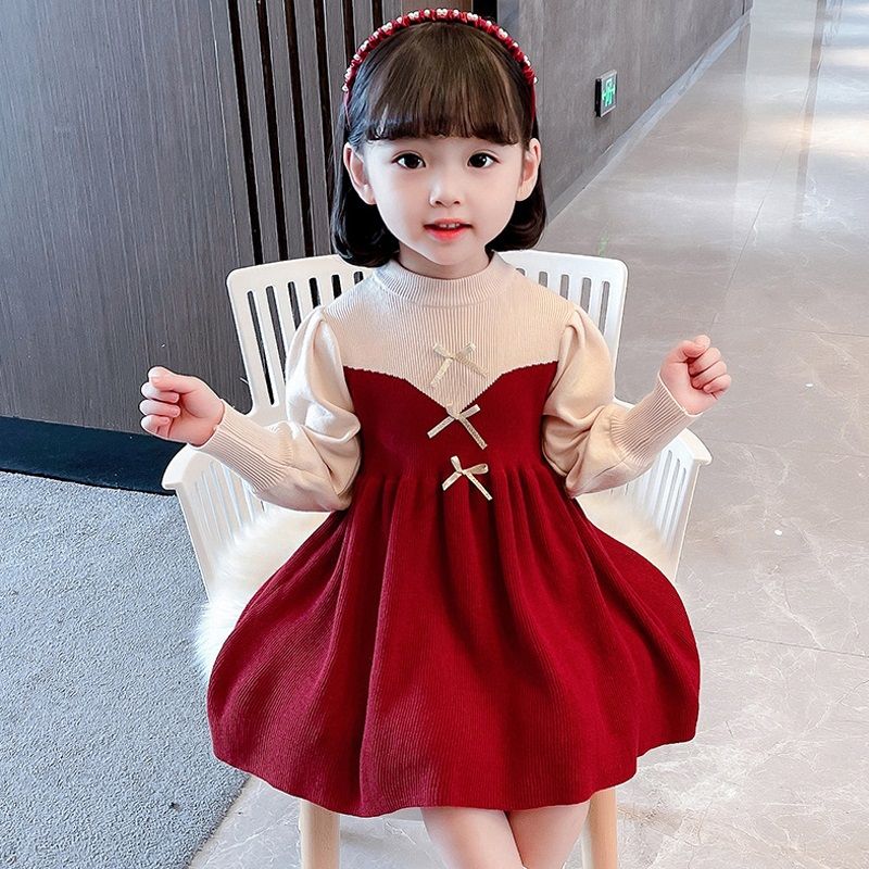 女童连衣裙新年礼服儿童公主裙