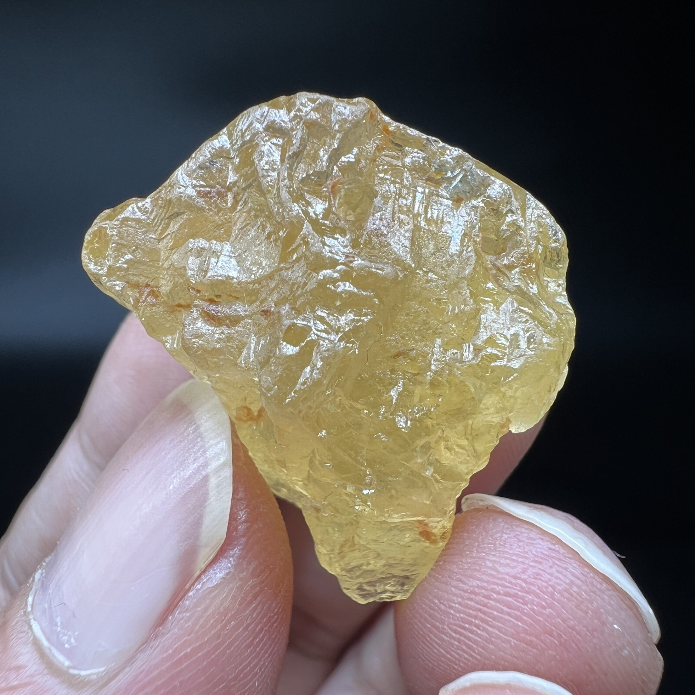 金绿柱石Heliodor 精品 矿物晶体 矿物标本 原石 宝石 收藏品