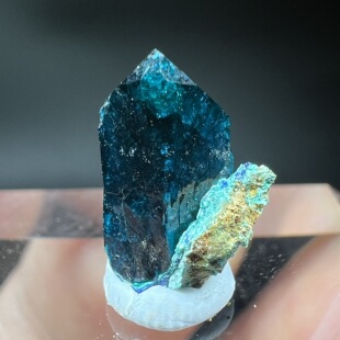 大晶体磷酸锌铜矿Veszelyite 精品天然矿物晶体矿物标本原石矿石