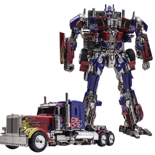 擎天之柱变形玩具合金正版金刚大黄蜂变型机器人男孩模型汽车手办