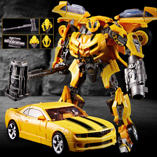 合金放大版大黄蜂变形玩具超大金刚7正版男孩汽车机器人模型手办5
