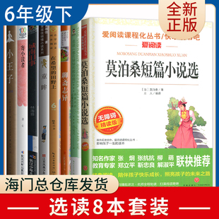 爬山虎 寄小读者 小学语文推荐 好书伴我成长六年级下册好书重读那片绿绿 童眸 小王子等6年级下7本选读套装 阅读南通发 聊斋志异