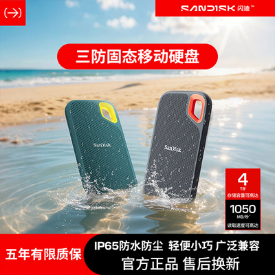 Sandisk, портативный вместительный и большой мобильный телефон защищен от пыли, воды и ударов, ноутбук, E61