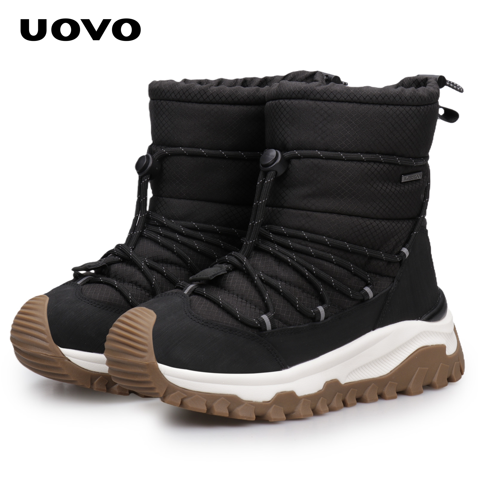 UOVO户外风雪地靴儿童冬季保暖