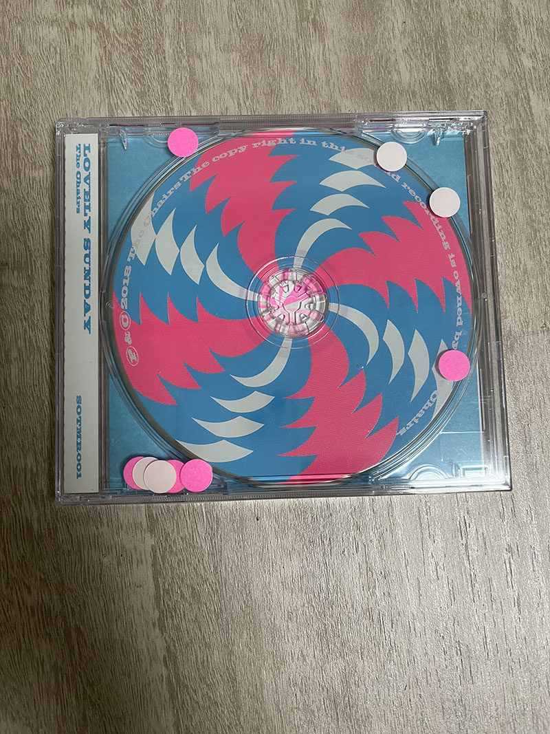 椅子乐团the chairs专辑cd《乐芙莉圣代》lovely sunday 台版现货