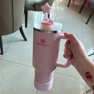 适配stanley保温杯杯套史丹利冰霸杯保护套水杯吸管杯配件杯底套