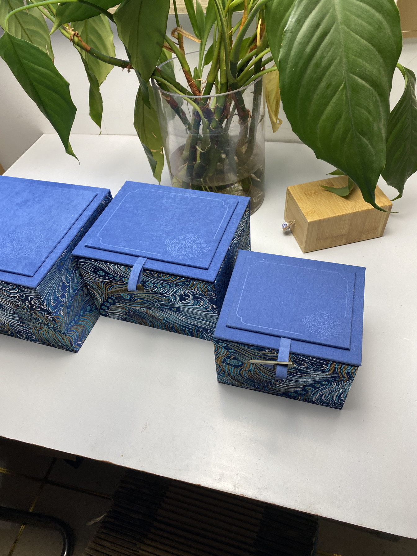 紫砂茶壶茶宠茶杯方形礼品包装盒瓷器建盏盖碗锦盒主人杯收纳空盒
