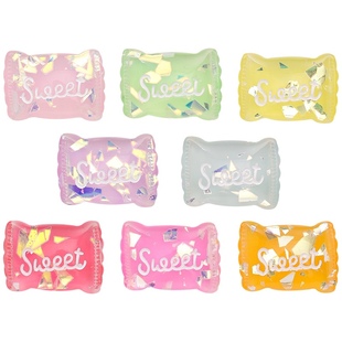 鞋 扣 带扣sweet配饰卡扣亮片冰透糖果亮片优调森秋鞋