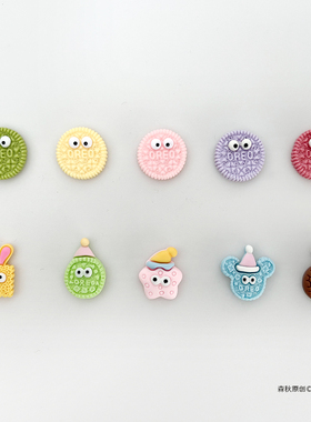 洞洞鞋配饰奥利奥OREO饼干