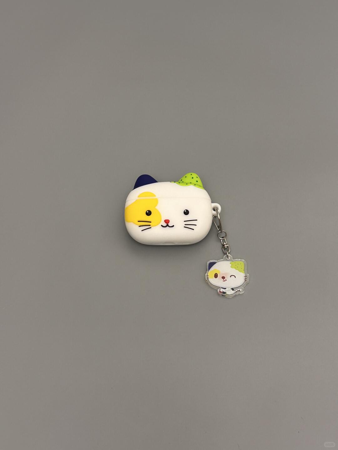 西多士可爱小怪猫咪适用AirPods4代耳机壳pro23代苹果耳机套23代防摔软