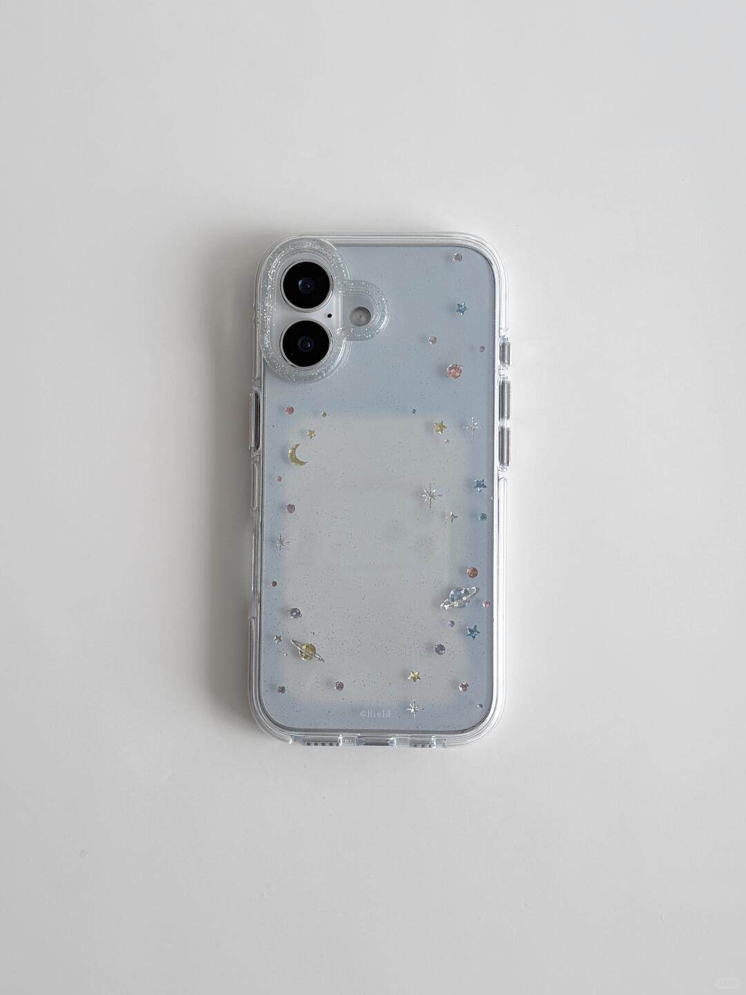 西多士ins镭射闪星月亮星球无字版适用iphone17promax苹果16手机壳15