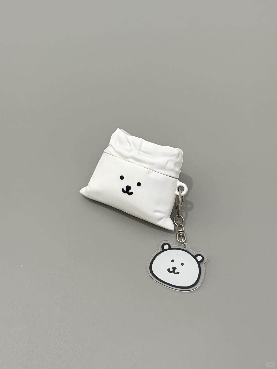 西多士可爱自嘲熊布袋适用airpods 5代保护套airpods4保护套苹果耳机保护壳airpodspro3代蓝牙耳机壳
