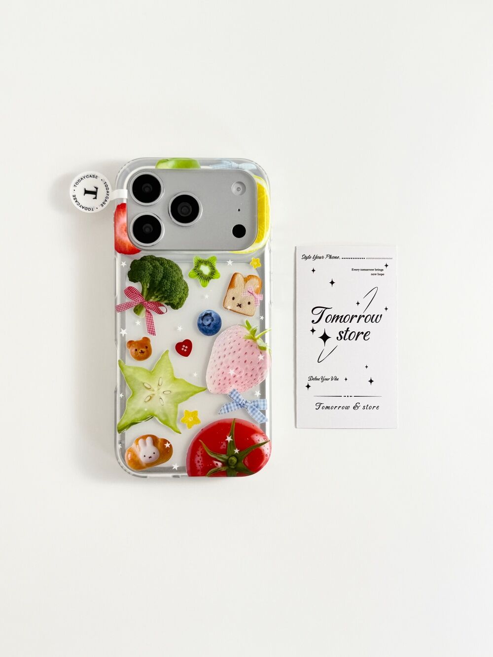 西多士韩系ins水果面包米菲兔适用苹果17pro双层iPhone16磨砂15手机硬壳