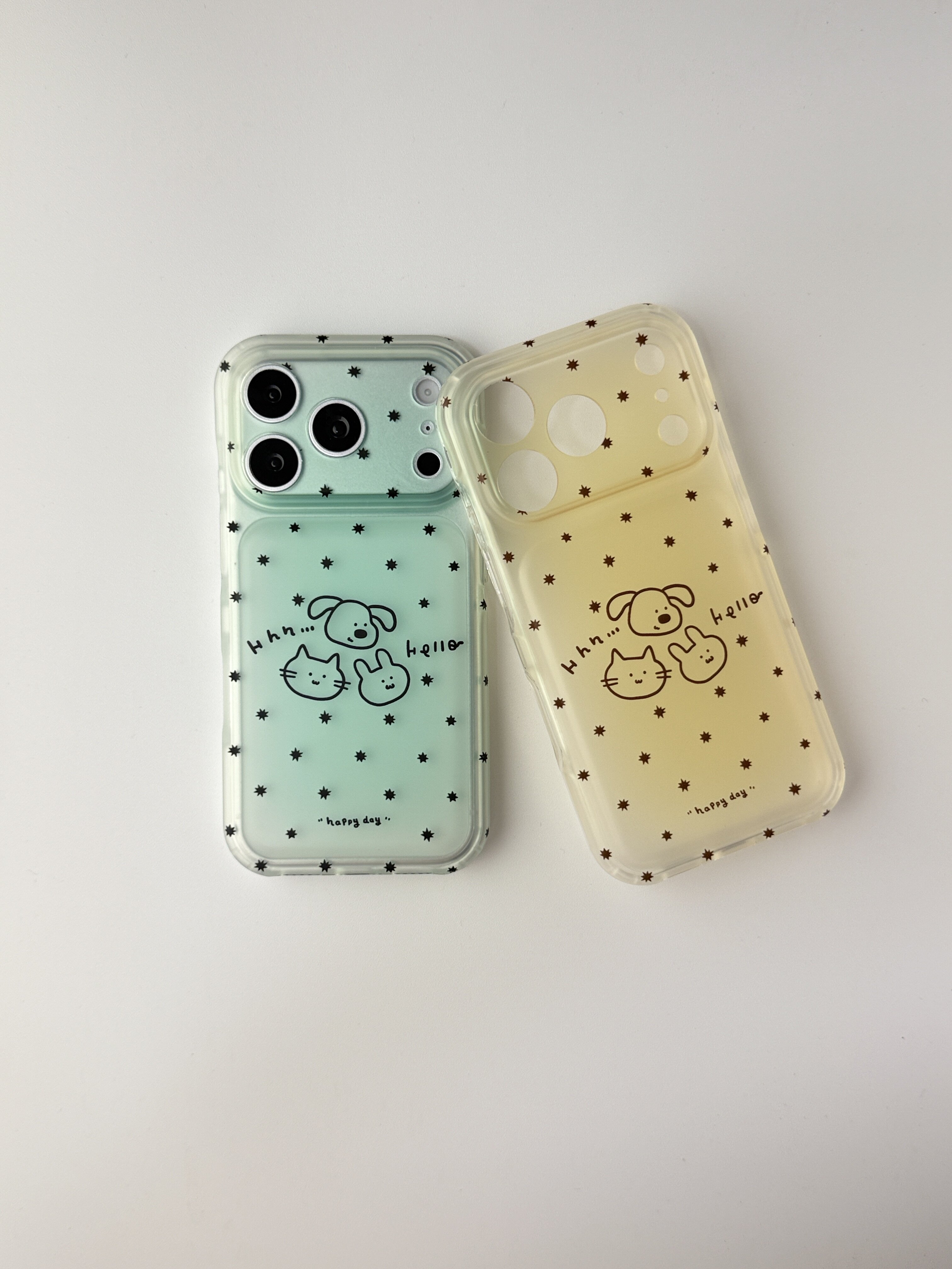 西多士磨砂透色狗狗猫咪头像适用苹果18promax手机壳iphone17新款15pro女款16pm全包保护壳