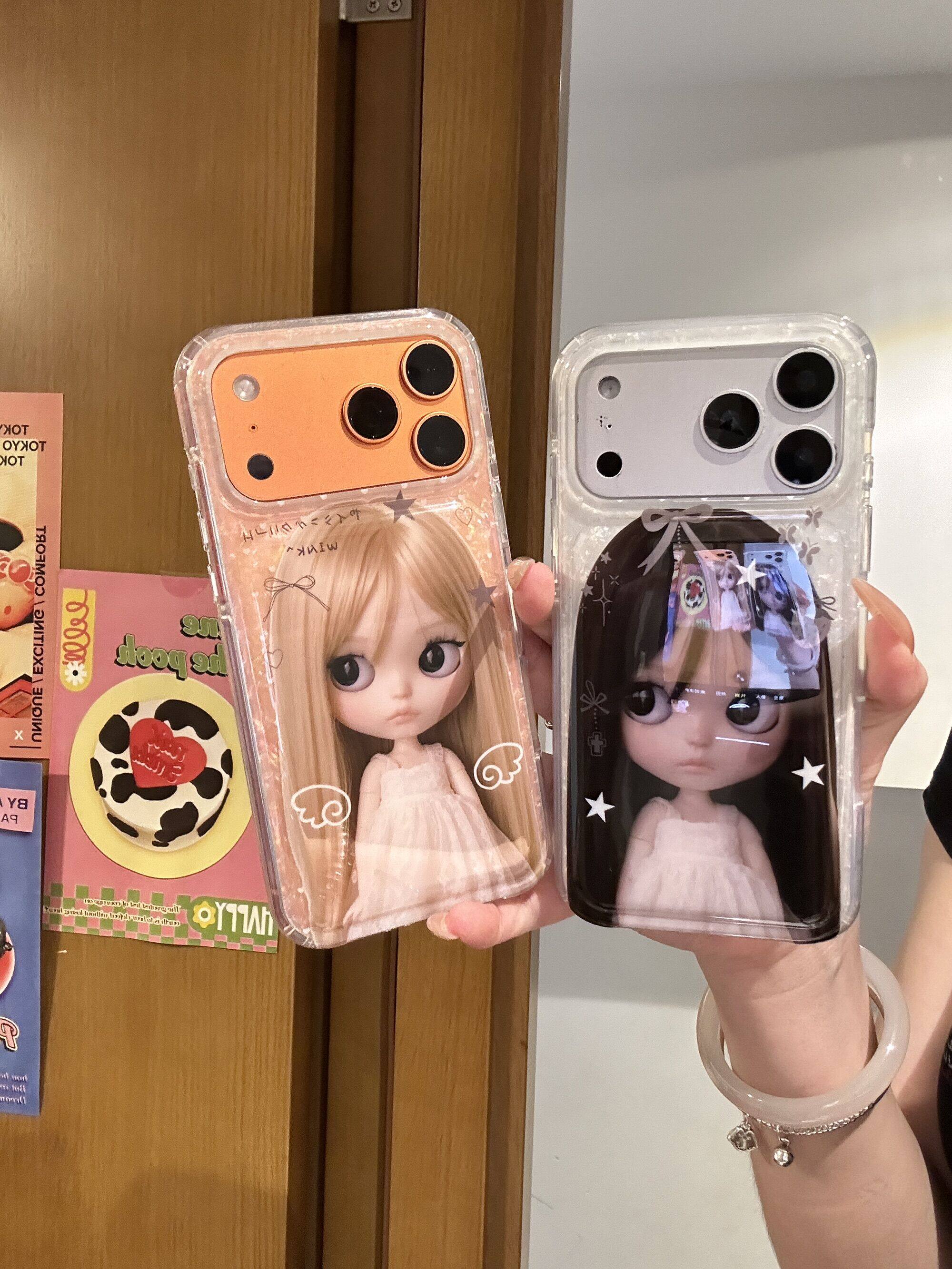 西多士芭比娃娃闺蜜款手机壳适用iPhone17pro苹果16pro新款15日韩ins卡通可爱