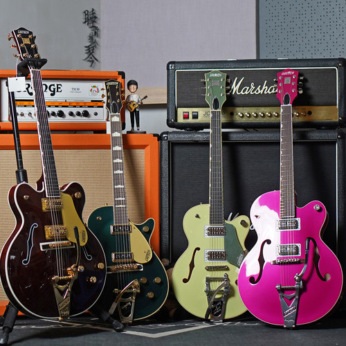 Gretsch日产高端爵士琴电吉他