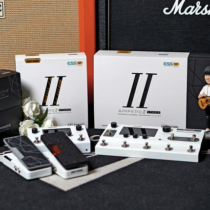 【琴庐乐器】Hotone Ampero II Stage 电吉他贝斯综合效果器2代