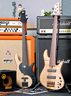 【琴庐乐器】Fodera蝴蝶阴阳Yin Yang/Emperor 5 帝王美产电贝斯
