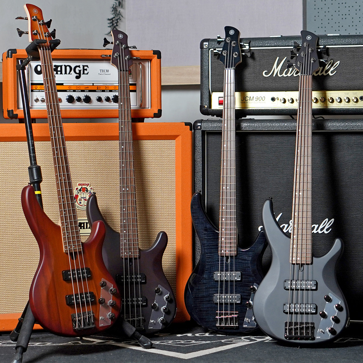 【琴庐特价】YAMAHA雅马哈贝斯TRBX504四弦505五弦主动电贝司BASS