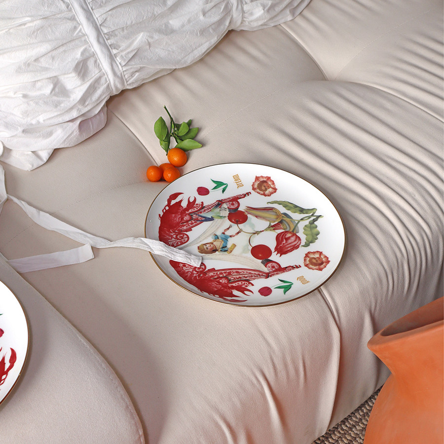 LIUXINYU｜Good dream   陶瓷餐盘 家居装饰盘乔迁礼物代写贺卡,饰品/流行首饰/时尚饰品新,首饰展示架,淘宝优惠券,粉丝福利购,淘宝优惠卷