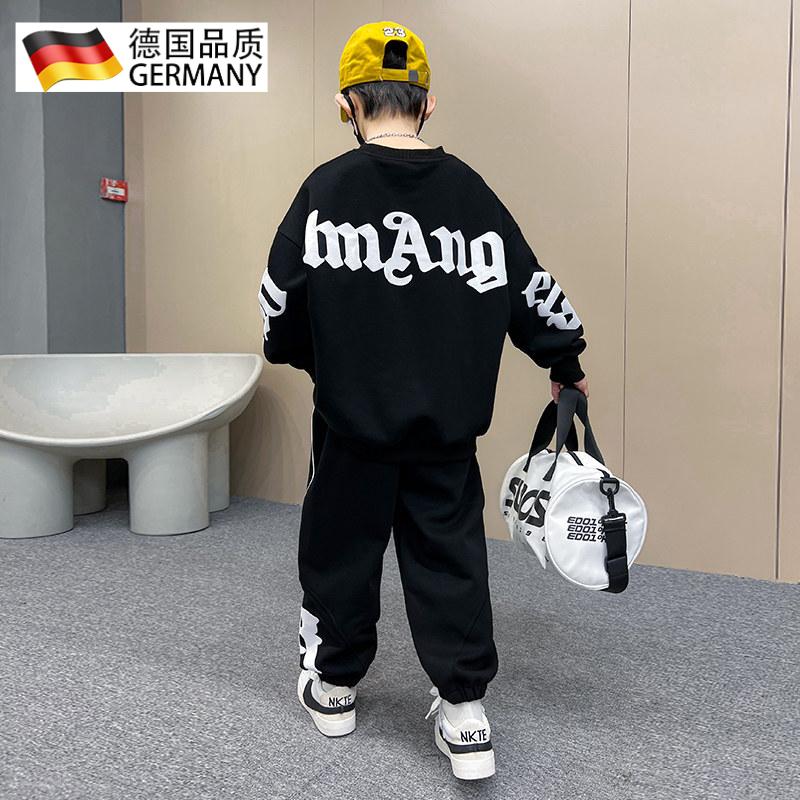 男童秋装运动套装2026新款中大