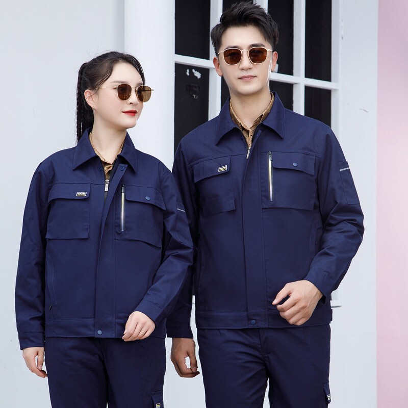 工作服套装男春秋冬耐磨加厚车间