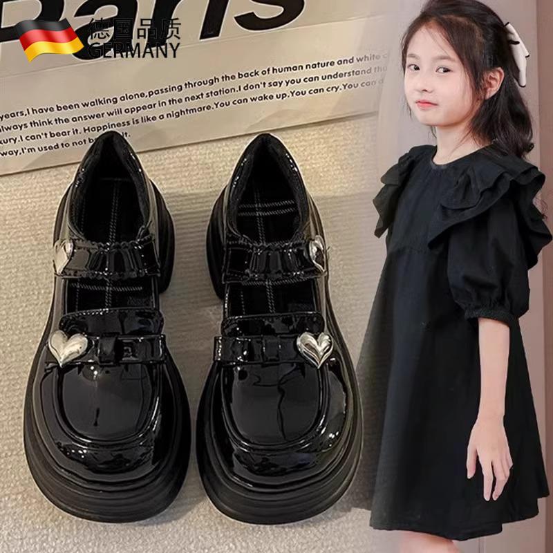 女童小皮鞋2026春秋新款中大童