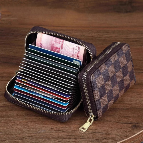 防消磁卡包女士高级多卡位驾驶证防盗刷风琴卡套包银行证件收纳包