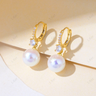 珠光宝气经典百搭珠珠耳扣