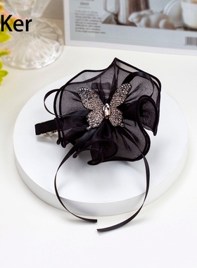 [星光蝴蝶] 2026新年满钻灵动蝴蝶发夹精致时尚气质女士发饰 G08