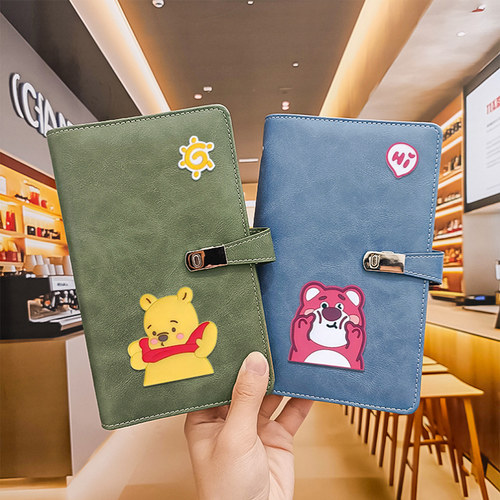 磁扣名片收纳册活页便携式信用卡银行卡大容量分类集卡本子名片夹