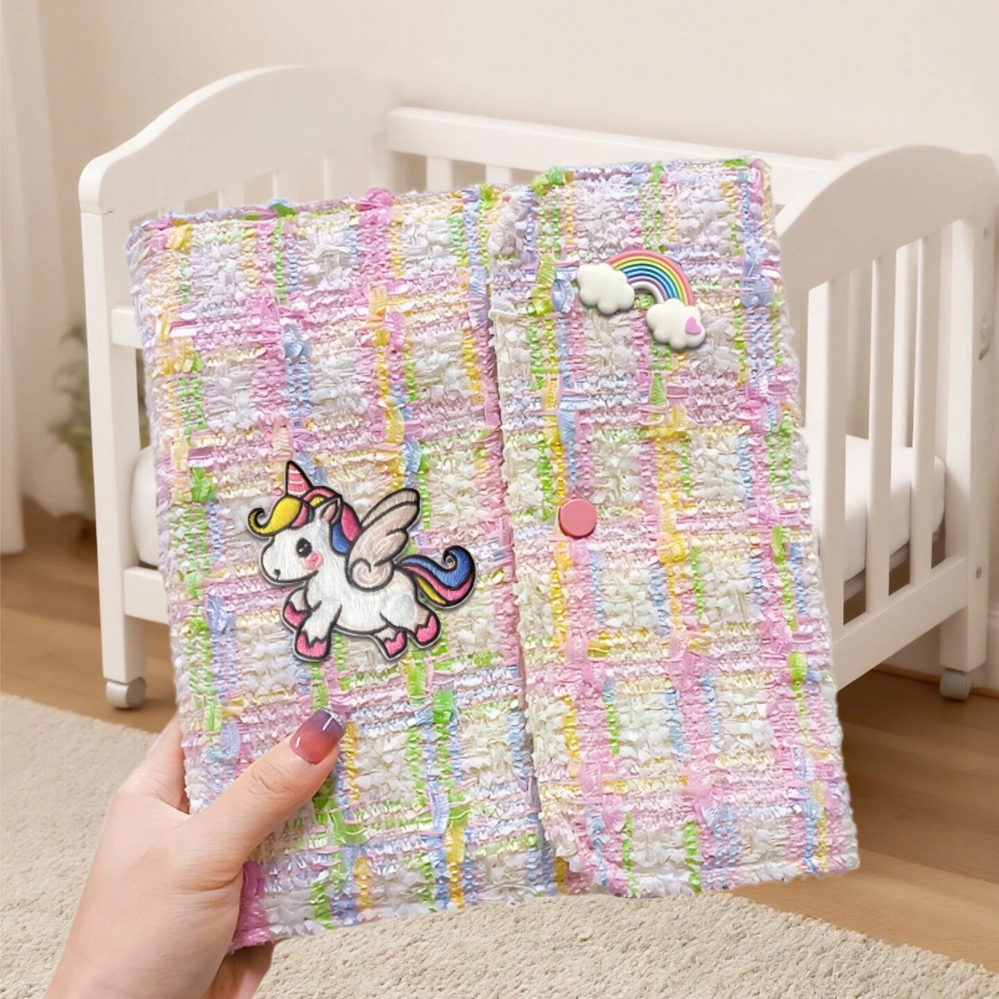 卡通软皮孕检资料收纳册透明翻页a4a5内页可折叠产检报告单档案册