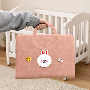 孕期产检资料册收纳册孕检单文件夹袋孕妇怀孕检查单记录册档案册