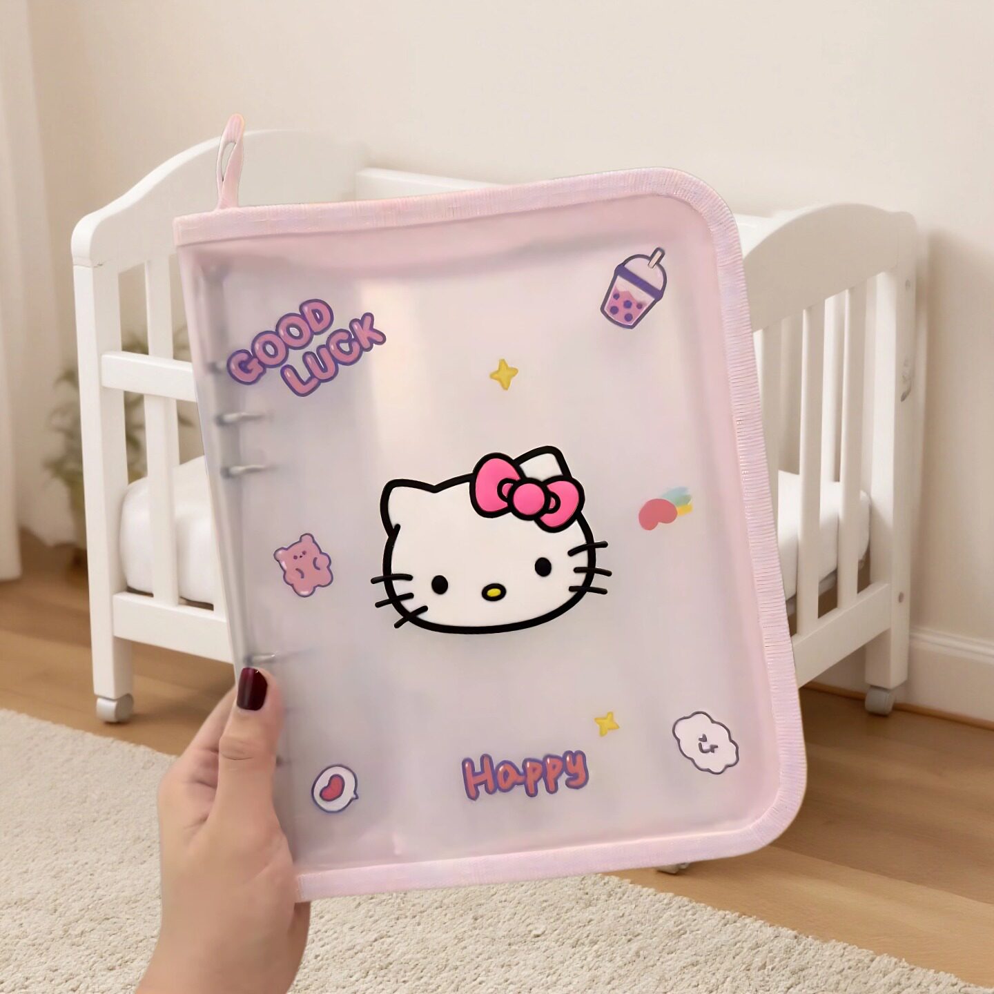 新款孕检收纳册可爱卡通产检包孕期b超报告单资料册孕妈妈档案册