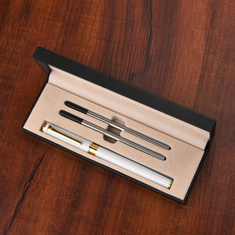 클래식 비즈니스 서명 펜 금속 보스 서명 펜 선물 볼펜 맞춤형 맞춤형 회사 로고 새겨진 이름