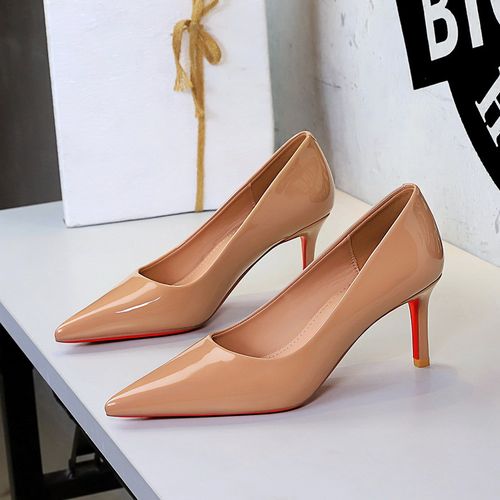 新手入门heels浅口高跟鞋7.5CM