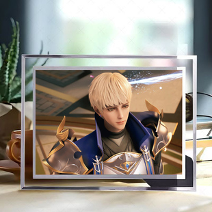神印王座杨文昭水晶玻璃相框动漫同款桌面创意摆件可定制立牌礼物