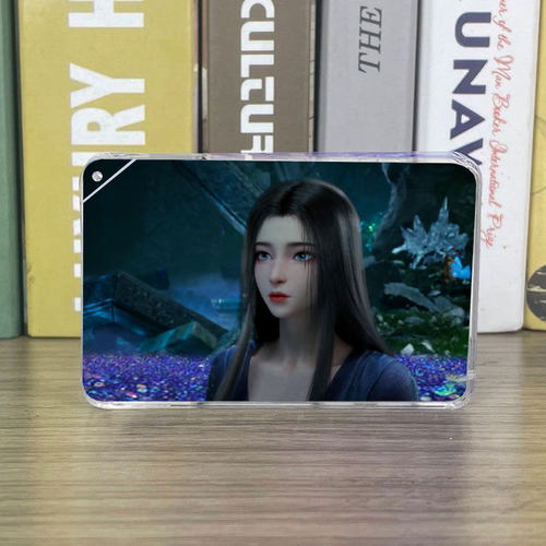 银月周边流沙麻将亚克力流麻摆件