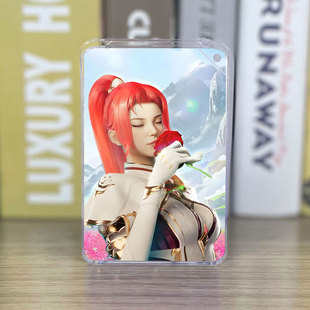 神印王座李馨动漫周边亚克力摆件流沙麻将二次元流麻卡砖立牌挂件