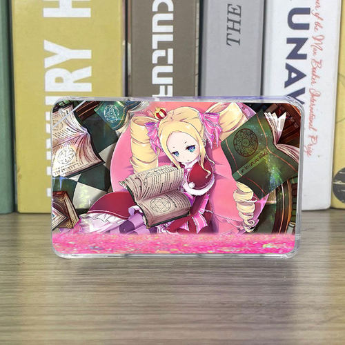 从零开始的异世界生活碧翠丝流沙麻将亚克力摆件卡砖动漫周边挂件