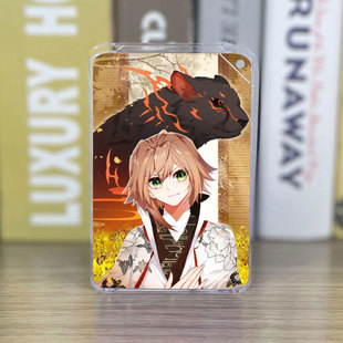 龙王传说谢邂周边流沙麻将二次元流麻亚克力流沙卡砖摆件立牌挂件