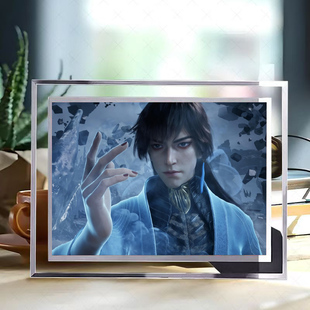 凡人修仙传玄骨上人水晶玻璃相框可定制动漫同款桌面创意摆件礼物