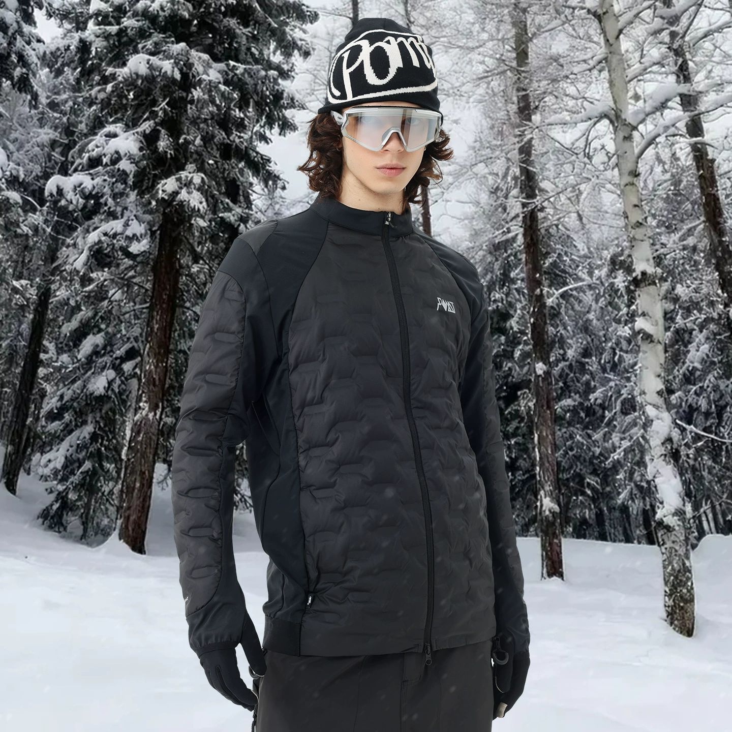 POMT滑雪羽绒内胆95白鸭绒