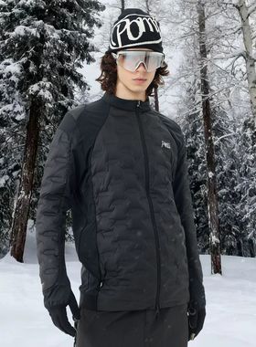 POMT 2526新款滑雪中间层保暖防寒内胆羽绒运动弹力男女同款