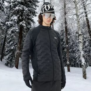 POMT 2526新款滑雪中间层保暖防寒内胆羽绒运动弹力男女同款