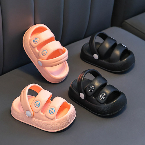 EVA宝宝学步鞋夏季小女孩防滑女童男童踩屎感厚底凉拖鞋舒适防滑