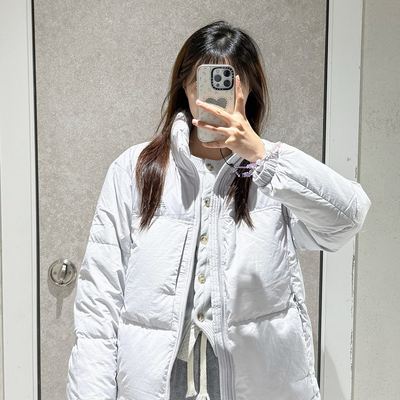 NEWBALANCE短款保暖鹅绒羽绒服